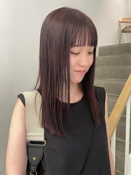 エヌ 烏丸(enu) 暖色ロング/竹本/enu烏丸/京都美容室