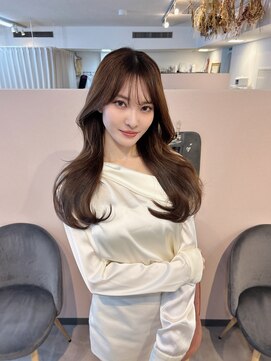 ミョンシル 韓国ヘア　レイヤーカット