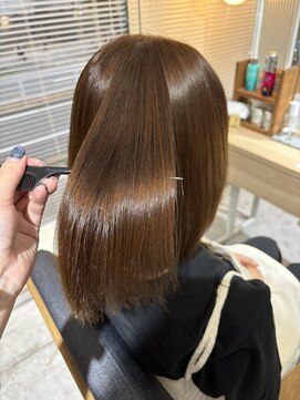 バイエイト(X８) ◎地毛風ストレート/髪質改善トリートメント