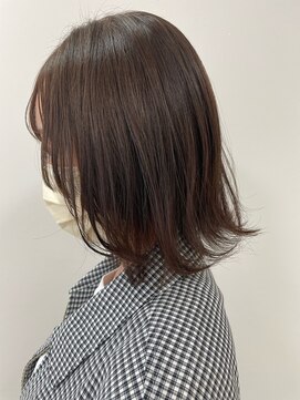 ケンジ 平塚ラスカ店(KENJE) ミディアムヘア/暗めカラー/グランマッシュ/平塚