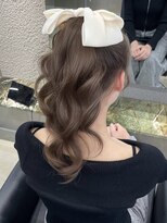 ペレ 栄店(PELE)&nbsp;ミディアムヘア/デザインカラー/フェイスフレーミング/栄