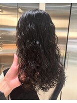 オーガニック リブ 川越(organic+live)&nbsp;20代30代◎冬のロングカーリーニュアンスパーマ