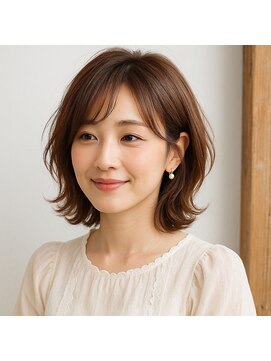 スープレックス ヘアーデザイン(SOUPREX HAIR DESIGN) スウィングレイヤーショートボブ　20代 30代 40代 50代 60代