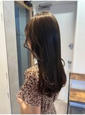 オリーブブラウン顔まわりレイヤー2stepTR
