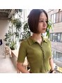 パークバイアンアミ(PARC by Un ami)&nbsp;Bobにパーマでセットも楽にお洒落に◎