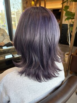 オールウェイズ サニーガーデン(Always sunny garden) 【川口元郷】ラベンダーグレージュミディ