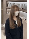 【八重津】たっぷりレイヤー×ミルクティーベージュ