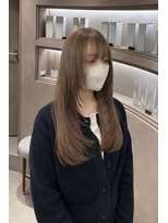 エレノア 静岡店(Eleanor)&nbsp;【八重津】たっぷりレイヤー×ミルクティーベージュ