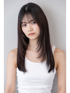 バルベストーキョーサウス(BARBES TOKYO SOUTH) 黒髪ロングレイヤー