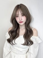 フォームフォローズファンクション 本郷(FORM FOLLOWS FUNCTION)&nbsp;くすみグレージュ×韓国ゆるウェーブ