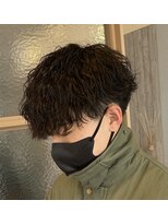 プロダクションズ 宇都宮(PRODUCTIONS) 前下がり波巻きパーマ 波巻きパーマ スパイラルパーマ