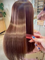 ヘアディレクションクレイス(HAIR DIRECTION CRACE)&nbsp;艶髪ピンクブラウン×弱酸性ストレート