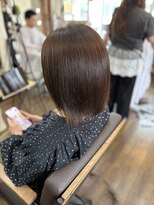 楽流頭 オブヘアー(of hair)&nbsp;メテオストレートandミガケアカラー