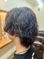 バーバーショップテト(barber shop tete)&nbsp;サーフカール　ラフパーマ　ノーセット