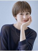 30代　マッシュショート　ショート　ショートカット　青山　小顔