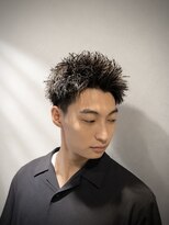 スタッグバーバー 近鉄奈良店(STAG BARBER)&nbsp;スパイキーショート×ピンパーマ