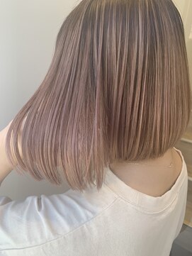 ハブ(hub) エアタッチエモバレイヤージュ【hub(hair)天神今泉】