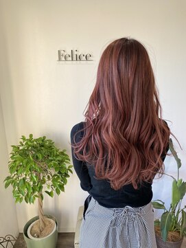 フェリーチェヘアーデザイン(Felice) pink beige