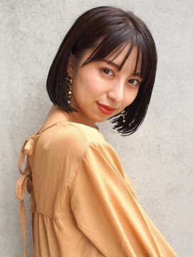 アトリエ フェム(atelier.fem) atelier.fem　ラフさが可愛いぱつっとボブ