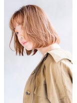 エイミー(Aimee)&nbsp;Aimee 町田　内巻きボブ×シフォンベージュ