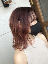 ハク(haku)&nbsp;キリッぱなしレイヤーボブ×エモレッド