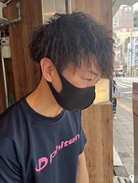 アヴァンス 天王寺店(AVANCE.) MEN'S HAIR マッシュ×クール系×強めツイスト