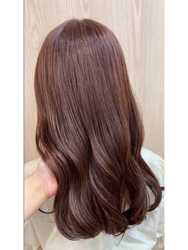 イーハトーヴヘアー(Yehatov) 【ピンクブラウン】×セミロング