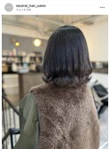 【neutral】シングルカラーとレイヤーカット