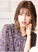 大人可愛い小顔美髪ツヤ髪外国人風くすみブラウン髪質改善A2