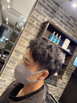 ミリオンバックス 御徒町店(Million Backs)&nbsp;センターパート/ニュアンスパーマ/ツイストパーマ<理容室>メンズ