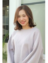 エーガール美容室(A-girl)&nbsp;シースルースタイル