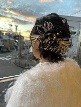 髪技空間アノン(anon) 成人式2023