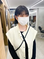 トゥコ(tuco)&nbsp;多毛　ボブ　ミニボブ　プツッとボブ　前髪　多毛さんのボブ