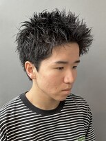 スキル(SKILL) スパイキーショート ピンパーマ