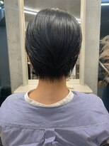 エウペ 渋谷(WEUPE)&nbsp;斜めバング/グレージュカラー/デザインカラー/シルキーベージュ