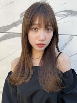ティア(Tia.) (韓国風/くびれヘア/縮毛矯正/前髪/韓国レイヤー/小顔)