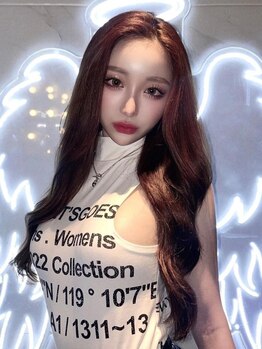 ヘアーエクステンド エフ 渋谷(f)の写真/【渋谷駅2分】2ヶ月サラサラのレミーエクステ!ずっとごわつきもせず、最高の毛質でこの低価格は見た事ない!