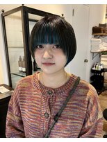 カウチ(Kauti) マッシュショート×インナーカラー