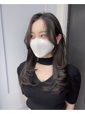 韓国レイヤー/韓国風/ボブ/髪質改善/黒髪/ブリーチなし〔池袋〕