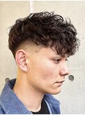 外国人風スペインカール
