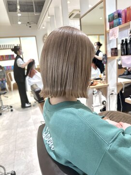 ヘアーメイクブランニュー セントラル 西大寺店(hair make Brand new central) ミルクティーボブ