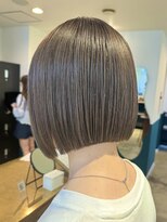 ヘアーブレイス(hair brace) ボブ×ダークグレージュ