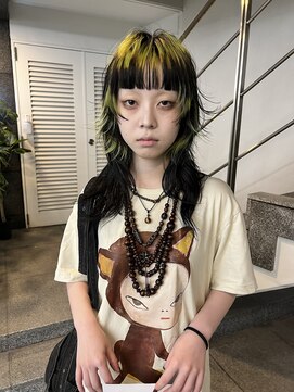 レコ 渋谷(LECO) ネオングリーンエンジェルカラー