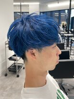 オーシャントーキョー 原宿(OCEAN TOKYO)&nbsp;ハイライトメンズ波巻きスパイラルパーマサーフスタイルウルフ