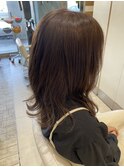透明感ベージュカラー