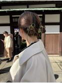 透明感髪質改善ベージュダブルカラーミルクティーグレージュ