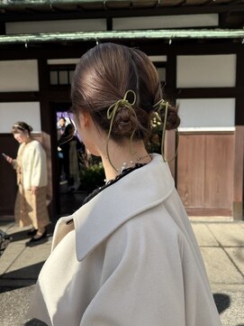 ローレン(LOREN) 透明感髪質改善ベージュダブルカラーミルクティーグレージュ