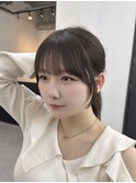＊20代30代40代◎大人かわいい小顔顔まわりレイヤー後れ毛