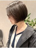 【mimura】ミニボブ　ぱつっとボブ　黒髪ボブ　前髪なし　草加