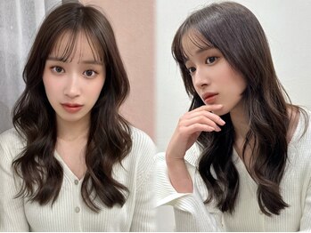 アミー 銀座(Ammy)の写真/全国から多数のお客様を担当♪大人気韓国風コテ巻き風パーマで理想のスタイルを叶えてくれる。【パーマ】